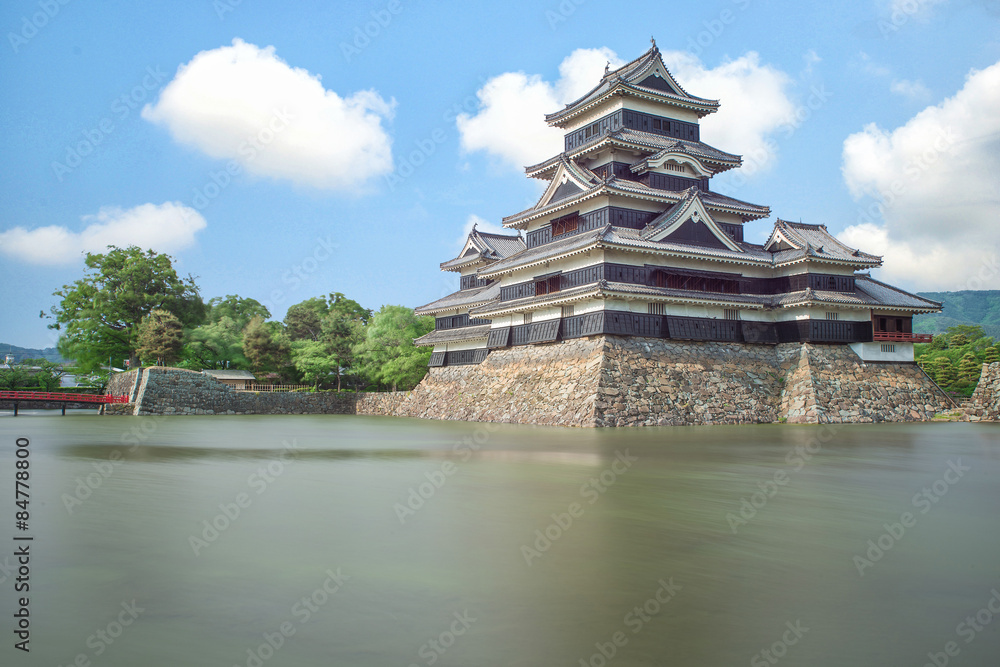 Matsumoto castle in Matsumoto city,Nagono, Japan