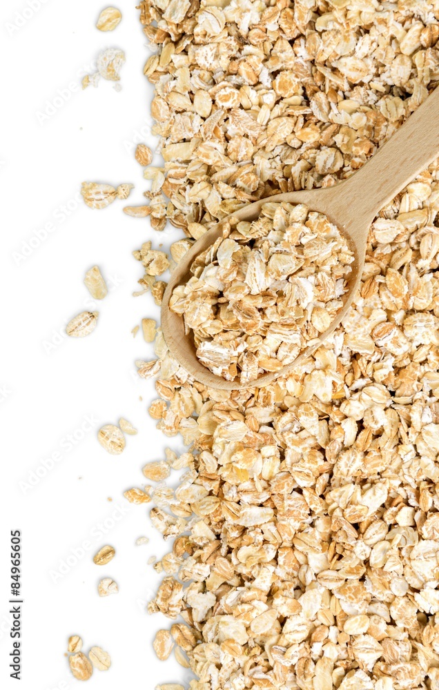 Oat, oatmeal, background.