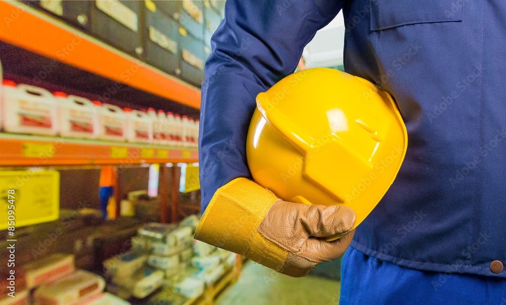 Yellow, helmet, worker.