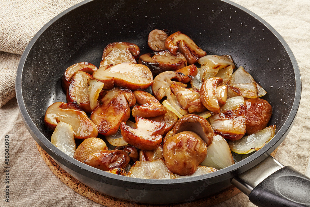 roasted mushrooms