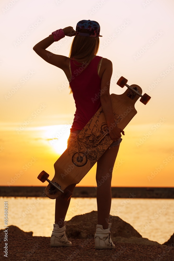 Skater, beach, skate.