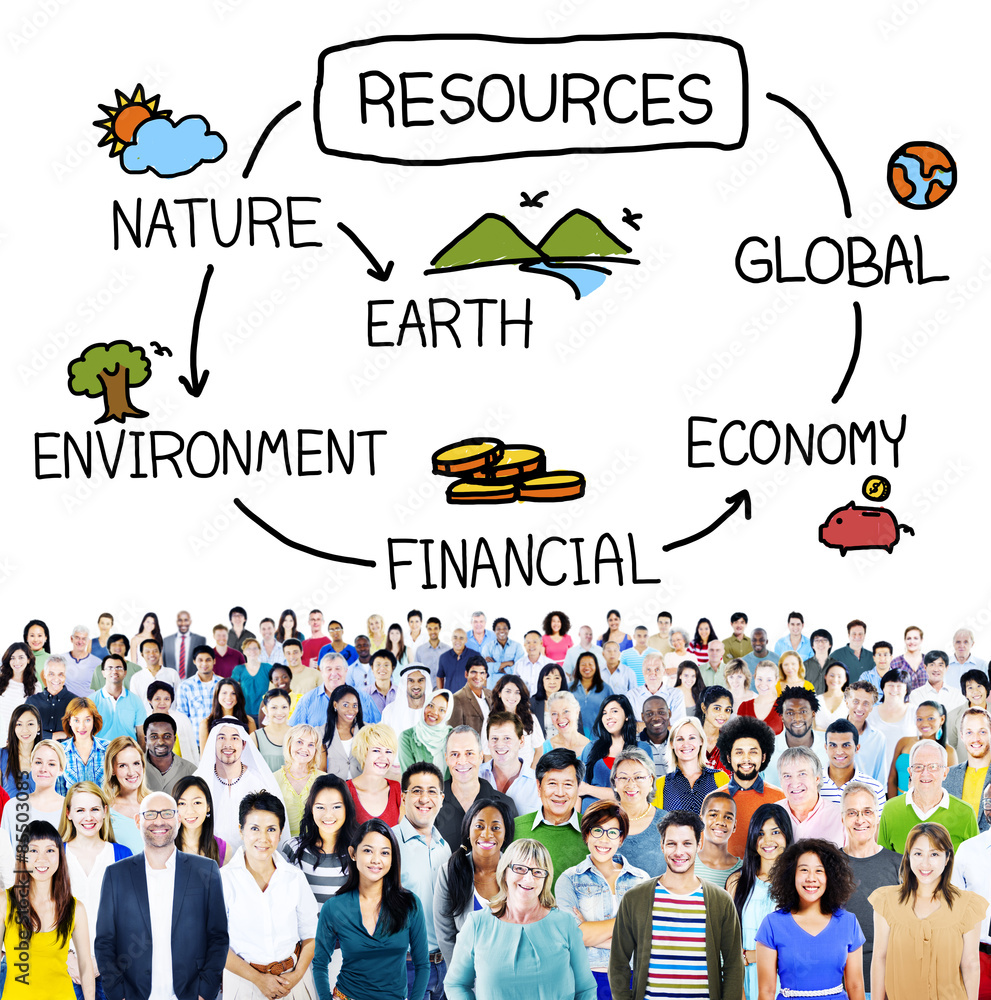 Natural Resources Environment Economy Finance Concept