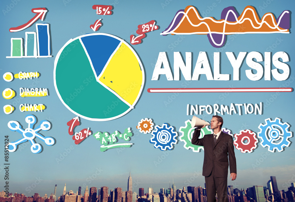 分析分析数据信息统计概念