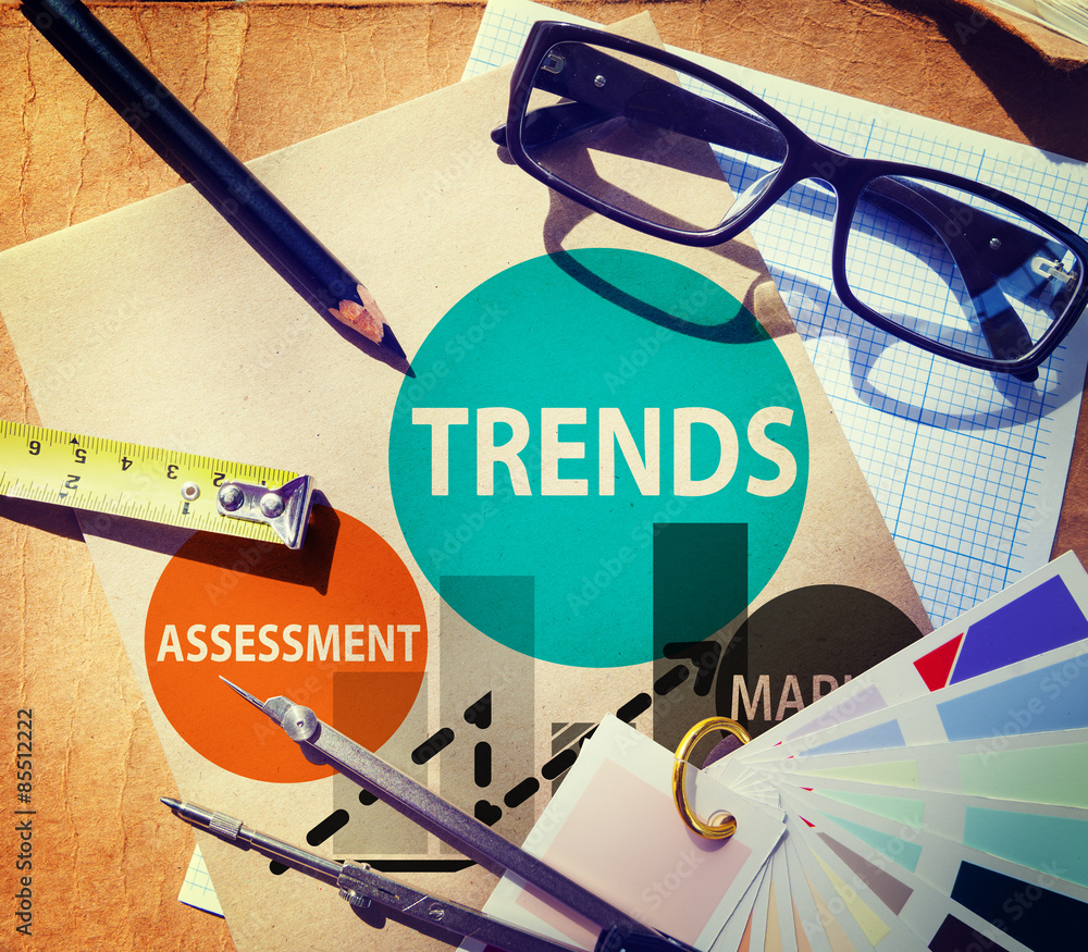 Trends Assessment Market Fashion Contemporary Concept