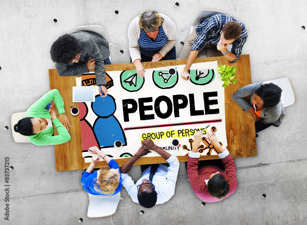 People Person Group Citizen Community Concept