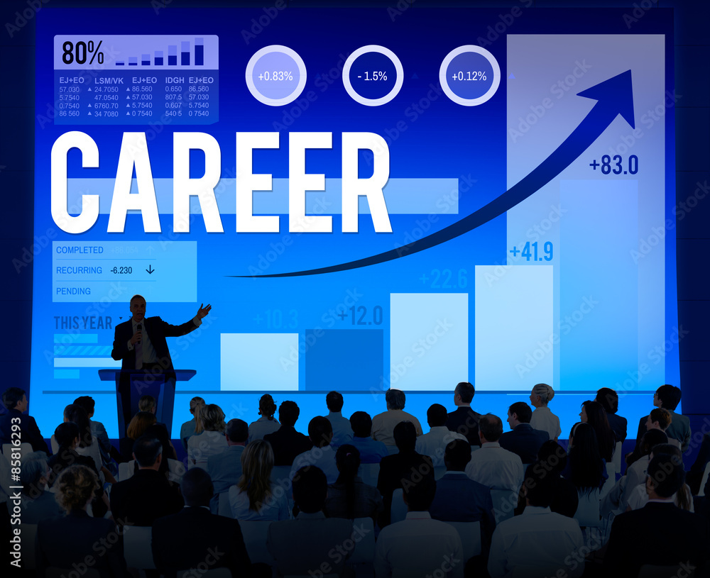 Career Employment Data Analysis Recruitment Concept