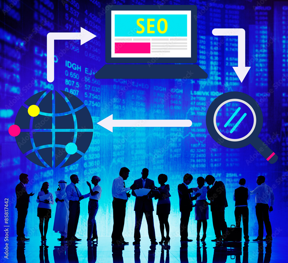 SEO Search Engine Optimization Digital Computer Internet Concept