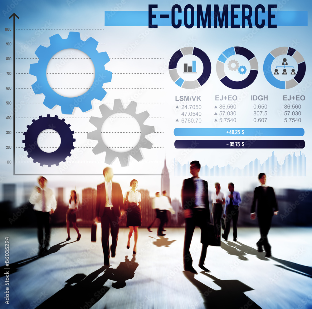 E-commerce Commercial Purchasing Digital Internet Concept