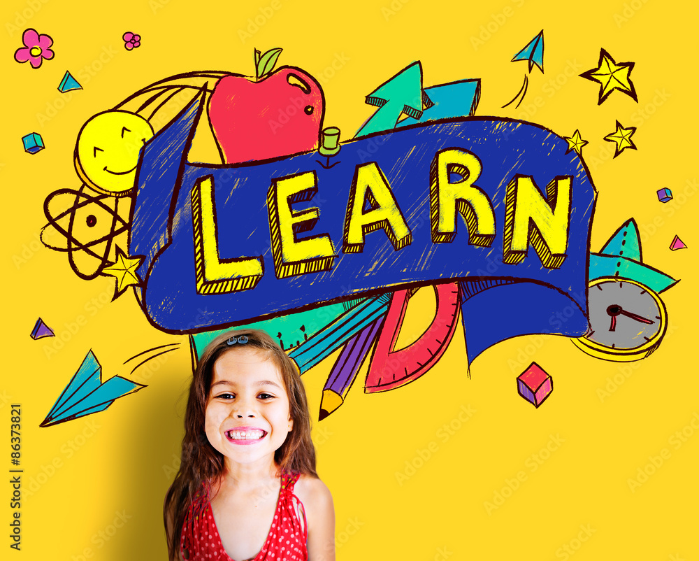 Kids School Education Learn Wisdom Young Concept