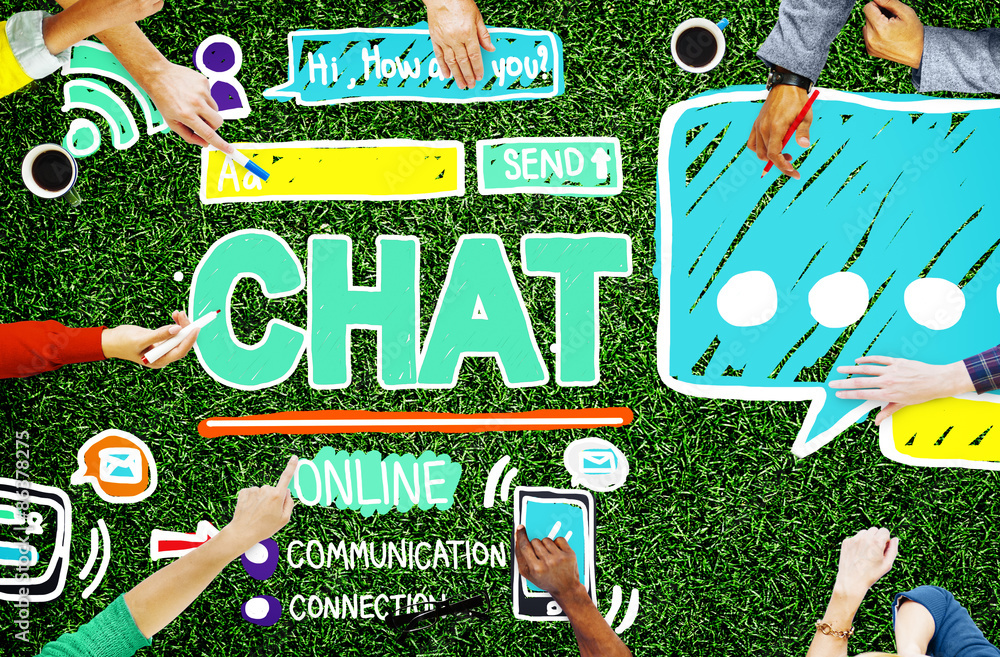 Chat Chatting Communication Social Media Internet Concept