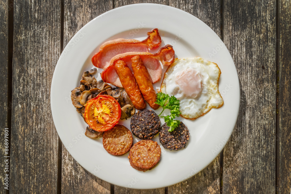 正統イングリッシュ　ブレックファースト　 Full English Breakfast