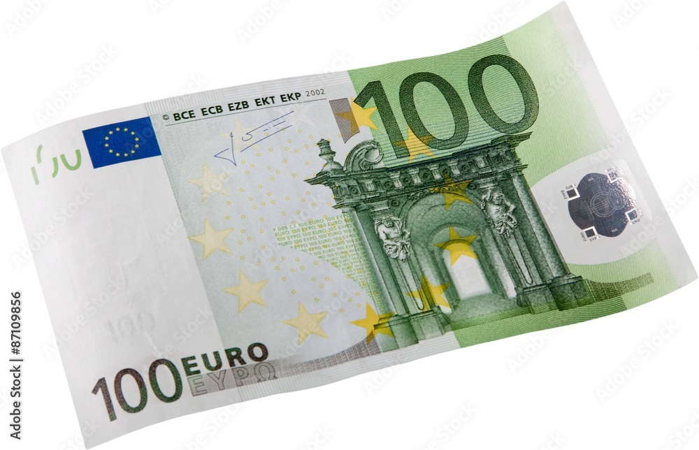 Euro Symbol, European Union Currency, Ten Euro Banknote.