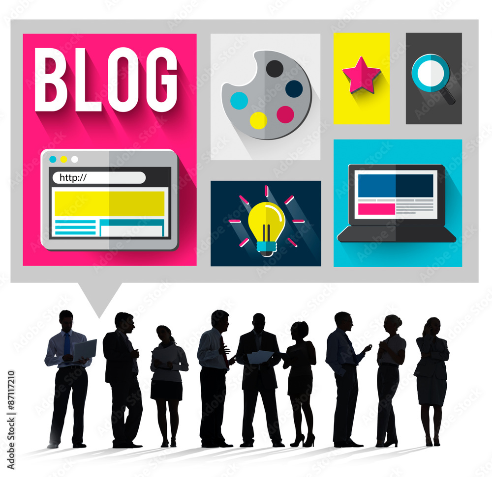 Blog Internet Social Networking Idea Media Concept