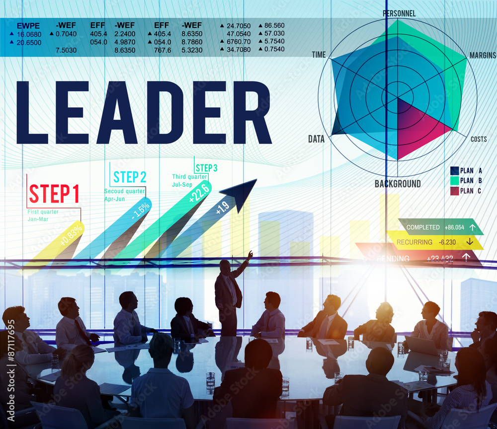 Lead Leadership Chief Team Partnership Concept