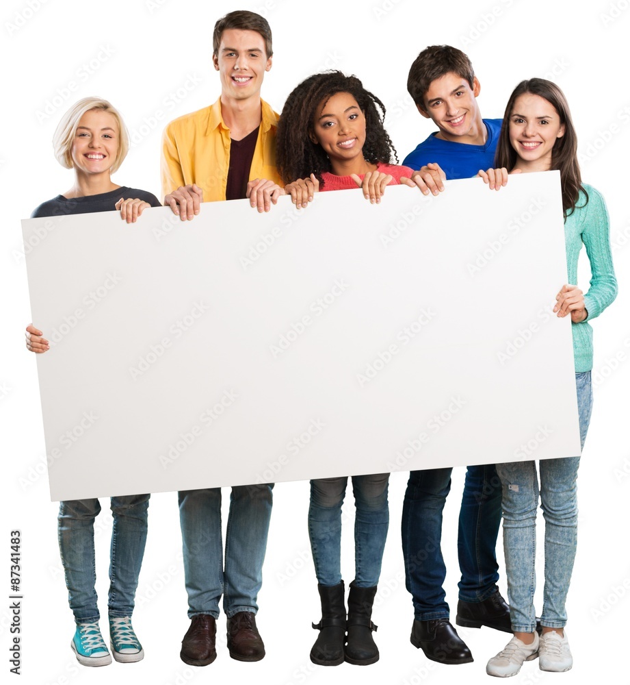 Group, sign, blank.