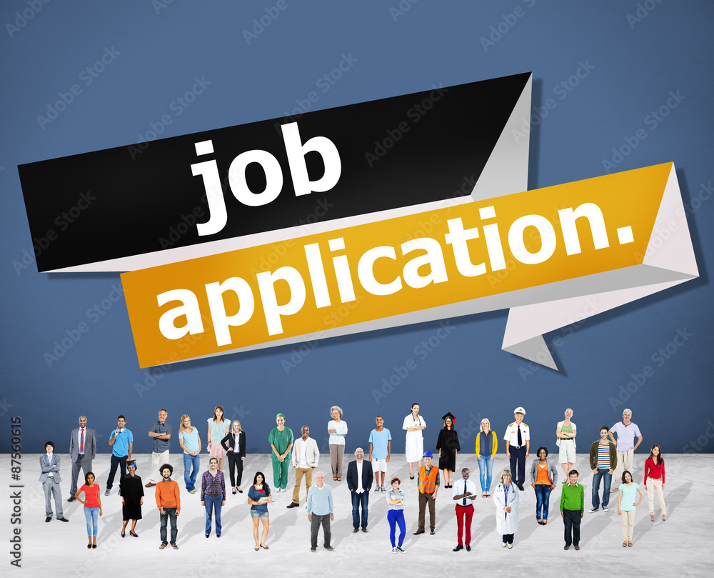 Job Application Applying Recruitment Occupation Career Concept