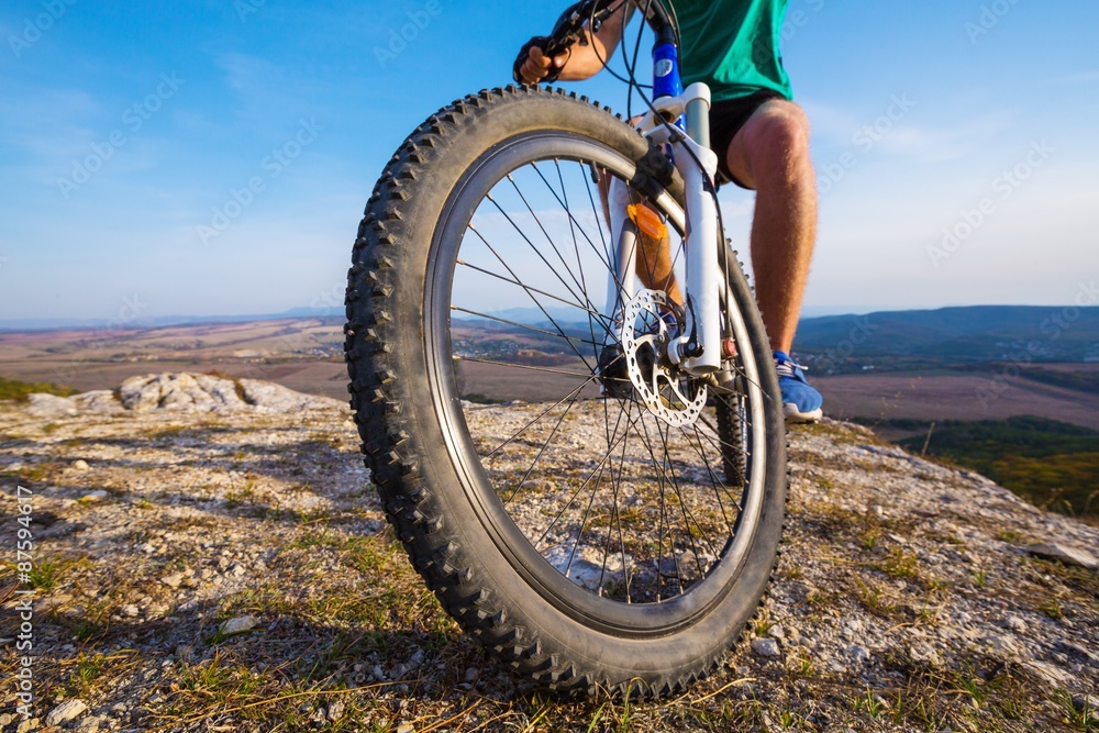 Bike, mountain, biking.