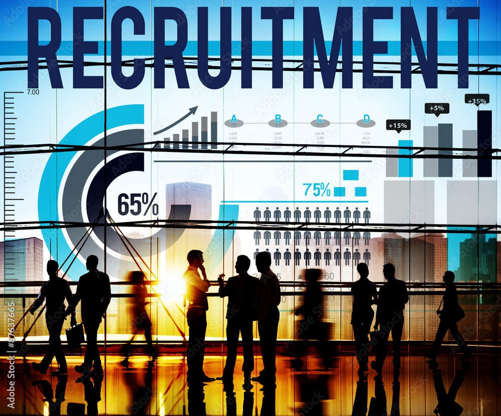 Recruitment Human Resources Employment Occupation Concept