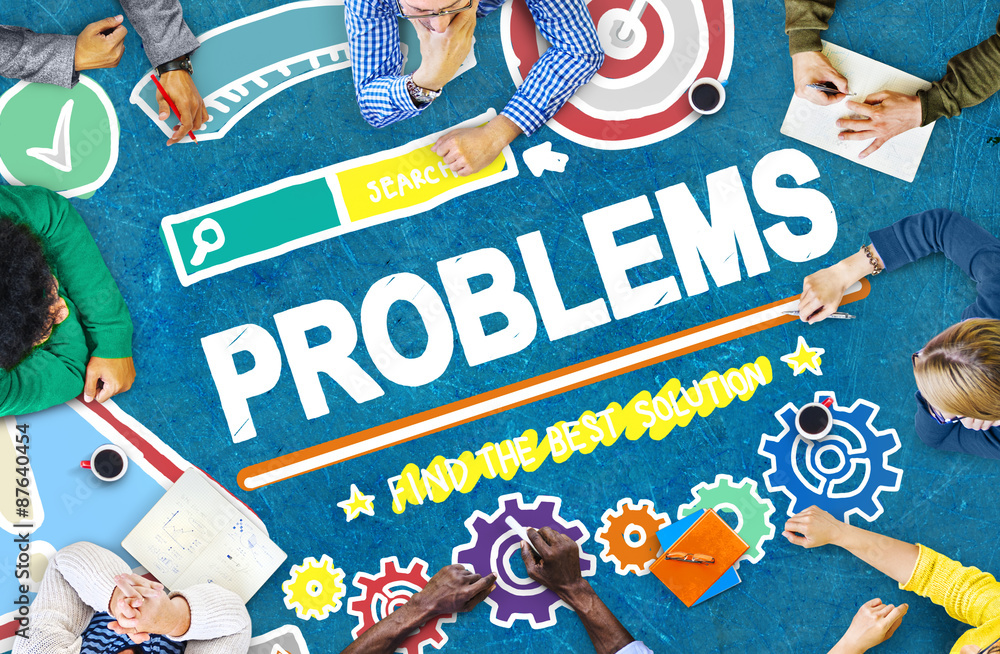 Problems Trouble Difficulty Failure Challenge Concept