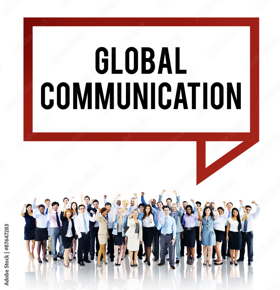 Global Communication Globalization Connection Communicate Concep