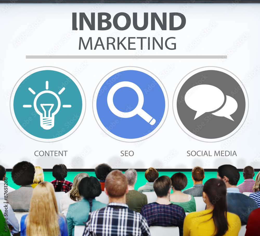 Inbound Marketing Strategy Advertisement Commercial Branding Con