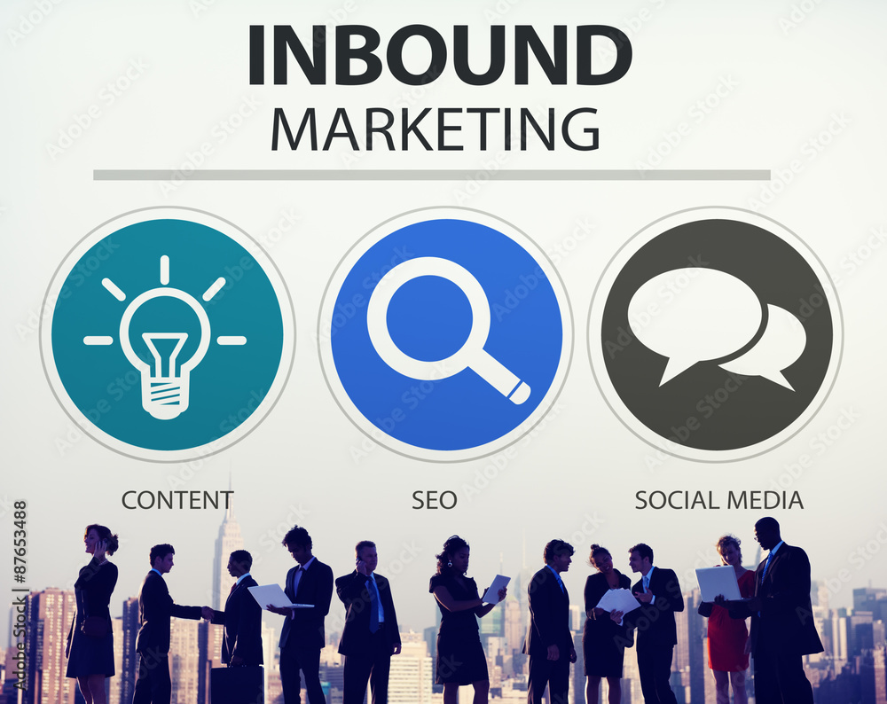 Inbound Marketing Strategy Advertisement Commercial Branding Con