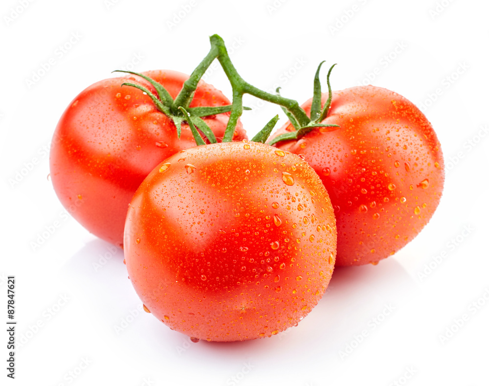 fresh red tomatoes