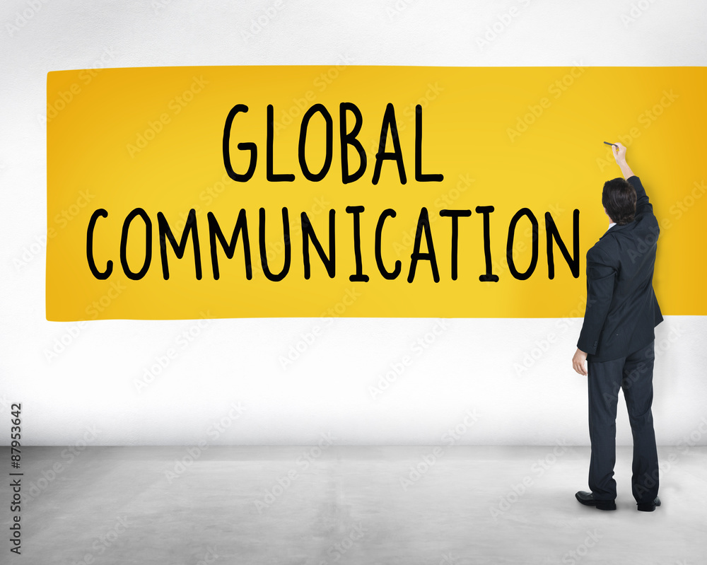 Global Communication Globalization Connection Communicate Concep