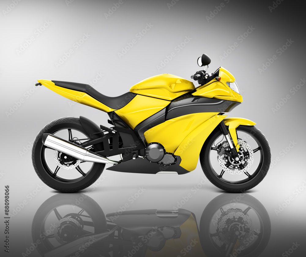 Brandless Motorcycle Motorbike Vehicle Concept