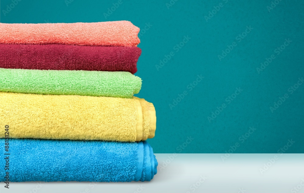 Towel, Laundry, Folded.