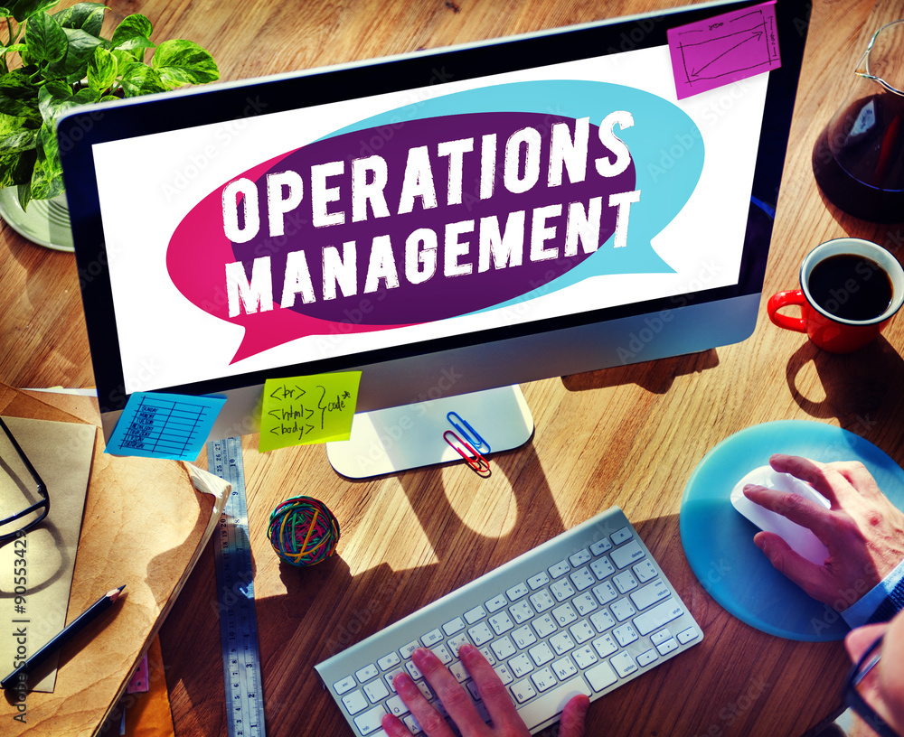 Operations Management Authority Director Leader Concept