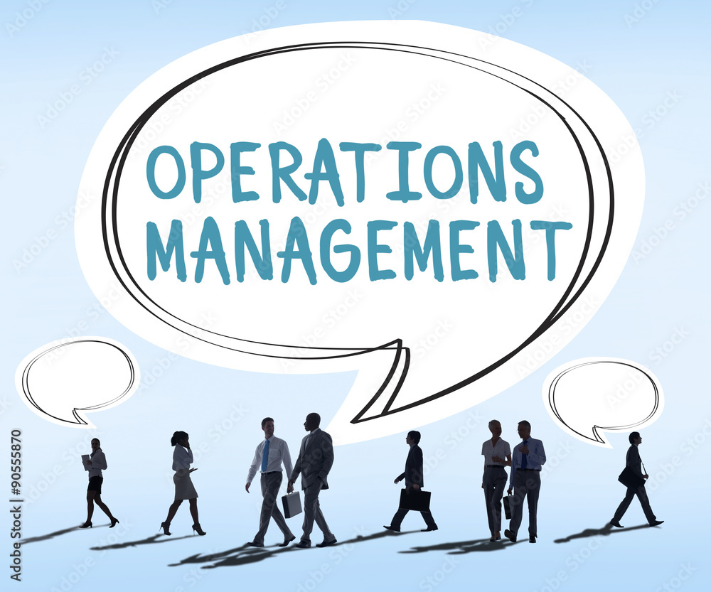 Operations Management Authority Director Leader Concept