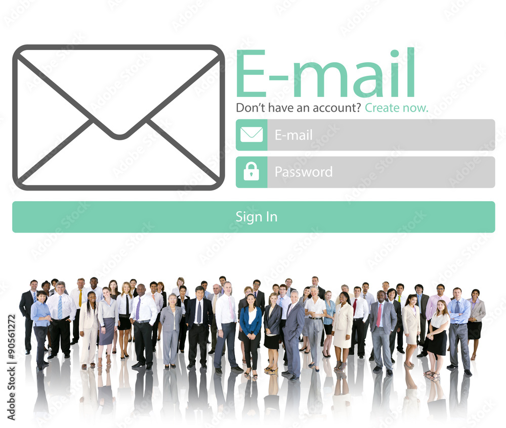 Email Online Messaging Social Media Internet Concept