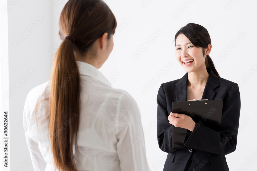 businesswomen working image