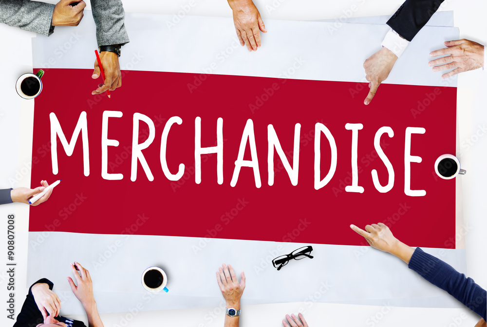 Merchandise Marketing Commercial Shopping Retail Concept