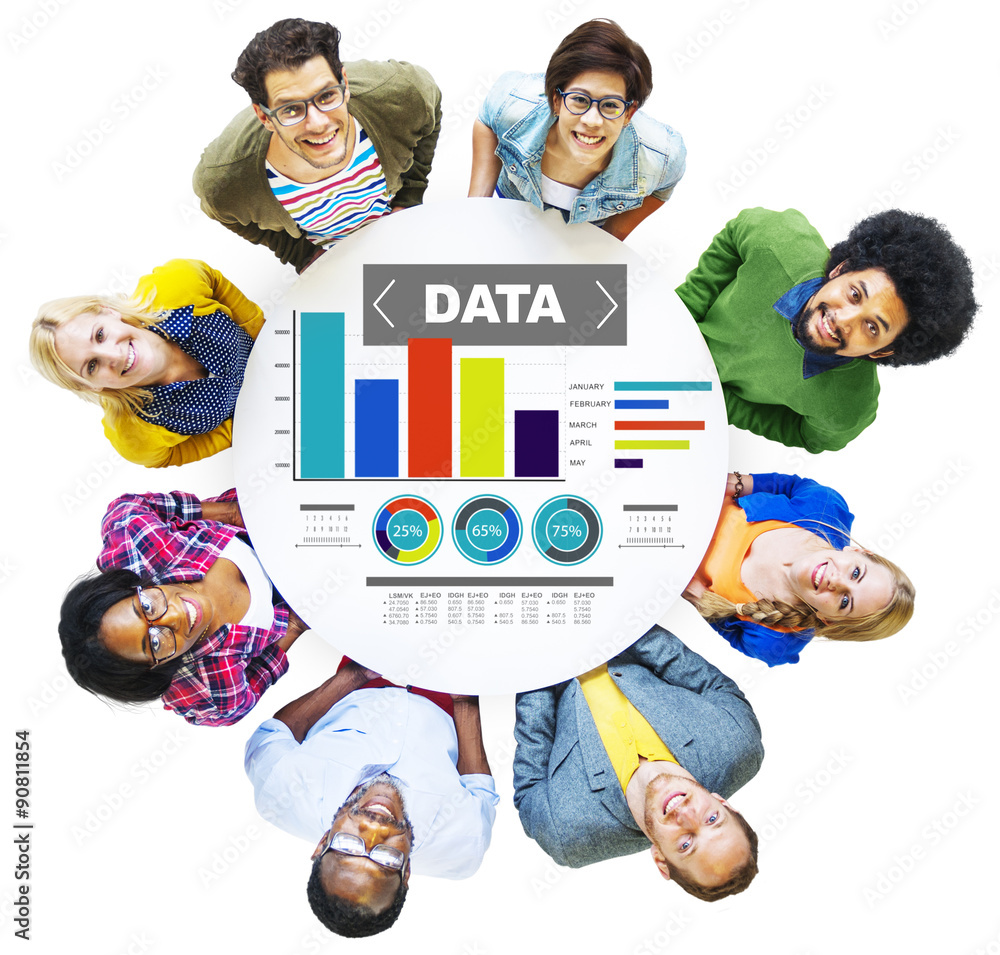 Data Analytics Chart Performance Pattern Statistics Information