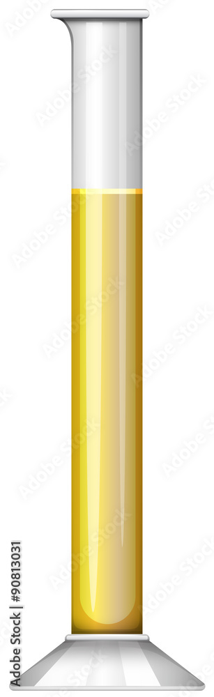 Yellow liquid in test tube