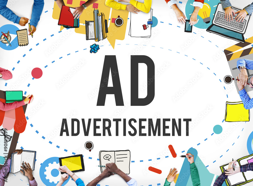 Ad Advertisement Marketing Commercial Concept