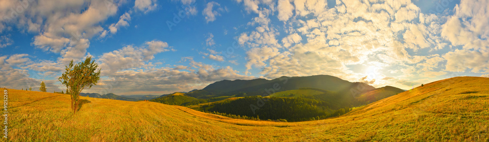 Countryside panorama