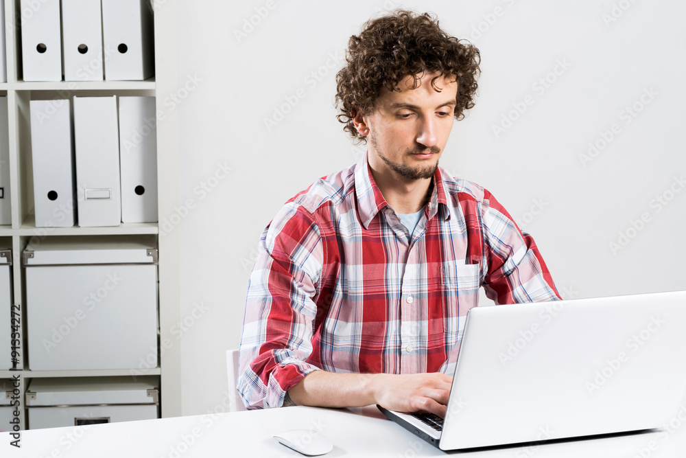 Man working in office