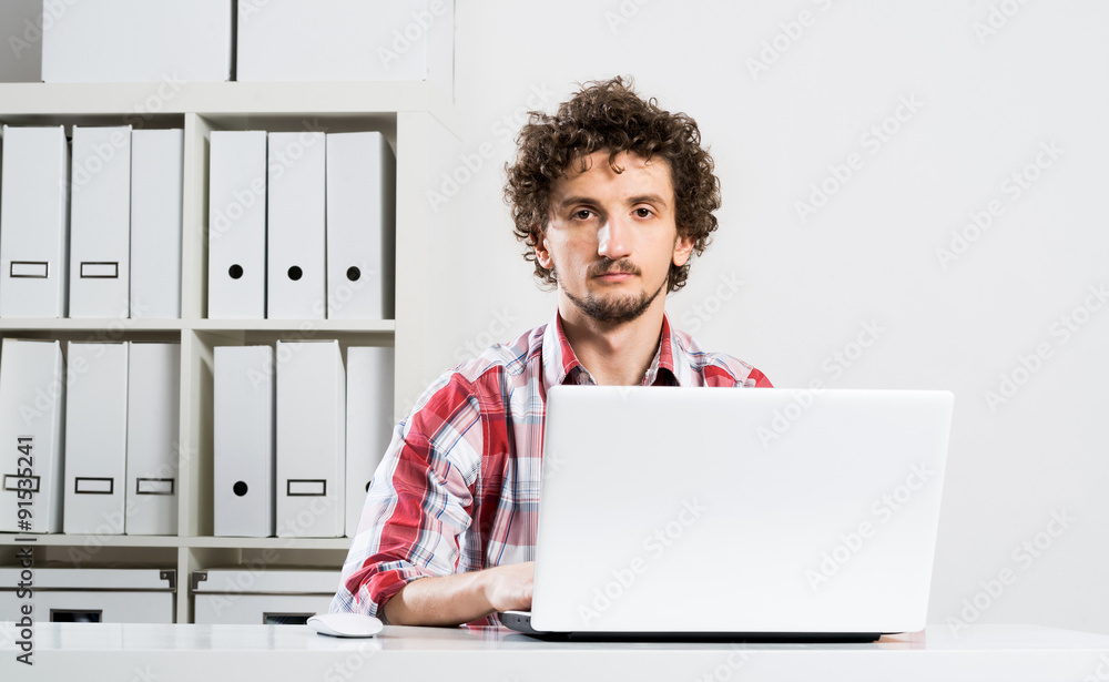 Man working in office