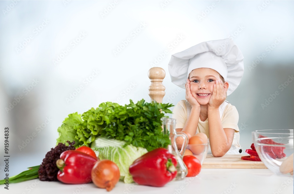 Kid chef.