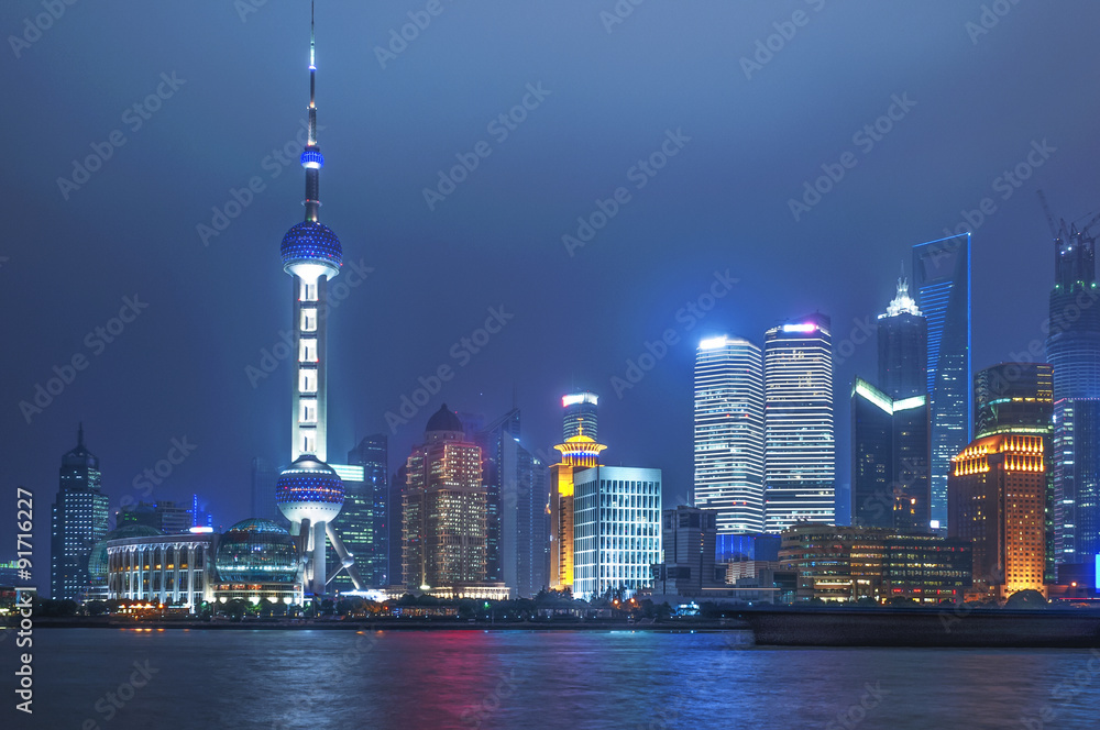 Shanghai skyline