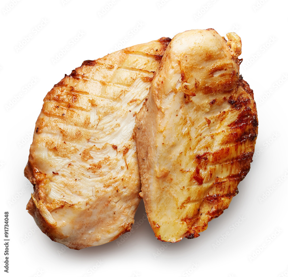 Grilled chicken fillet