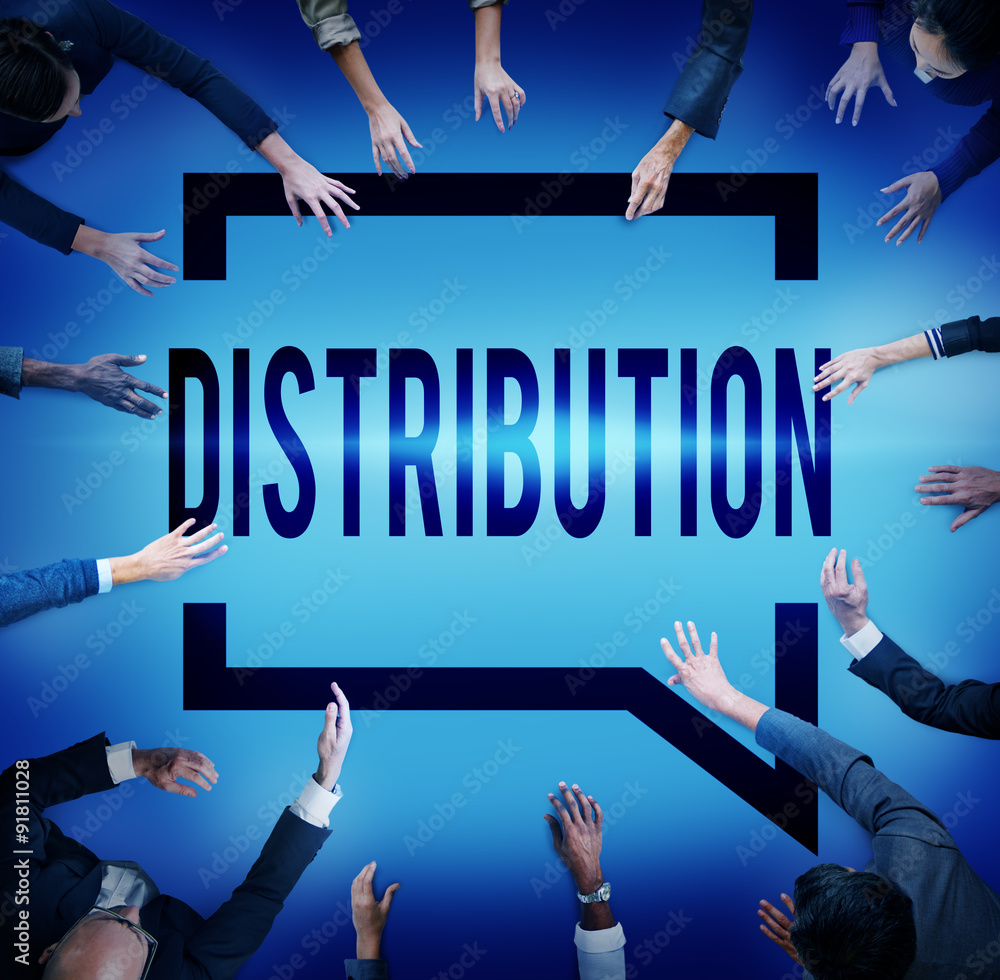 Distribution Sale Marketing Distributor Strategy Concept