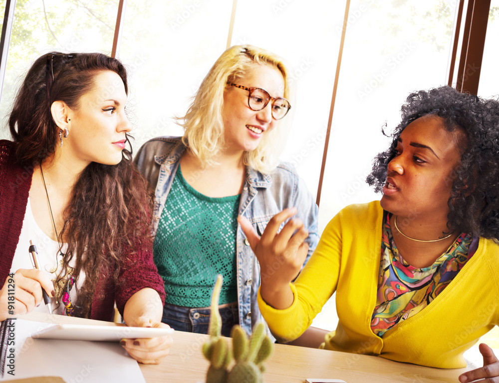 Diversity Friends Team Brainstorming Community Concept