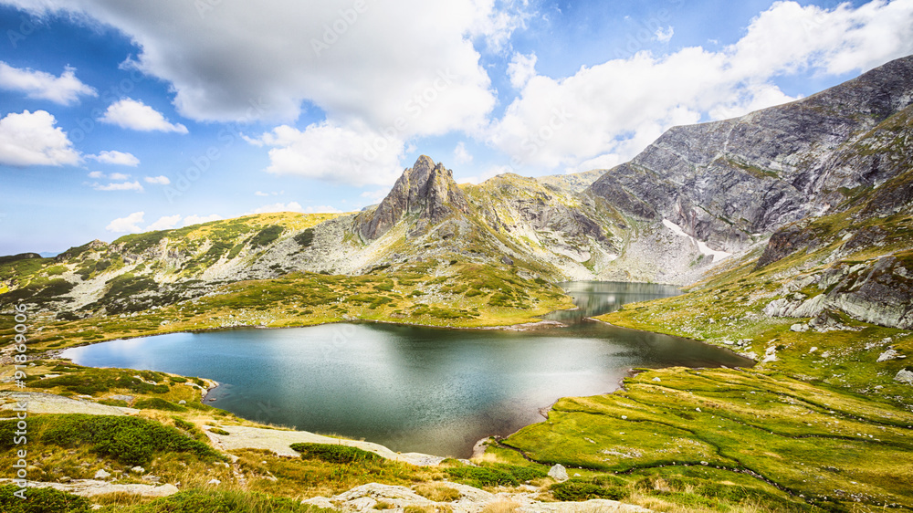 Bliznaka - Mountain Lake in Rila, Bulgaria