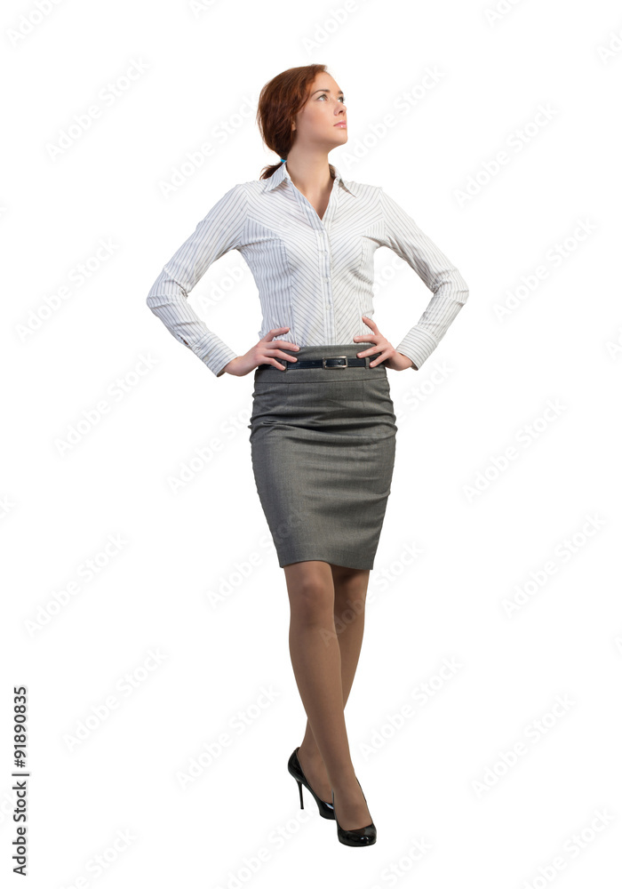 Confident businesswoman