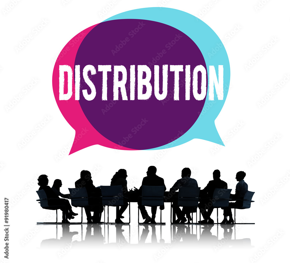 Distribution Sale Marketing Distributor Strategy Concept