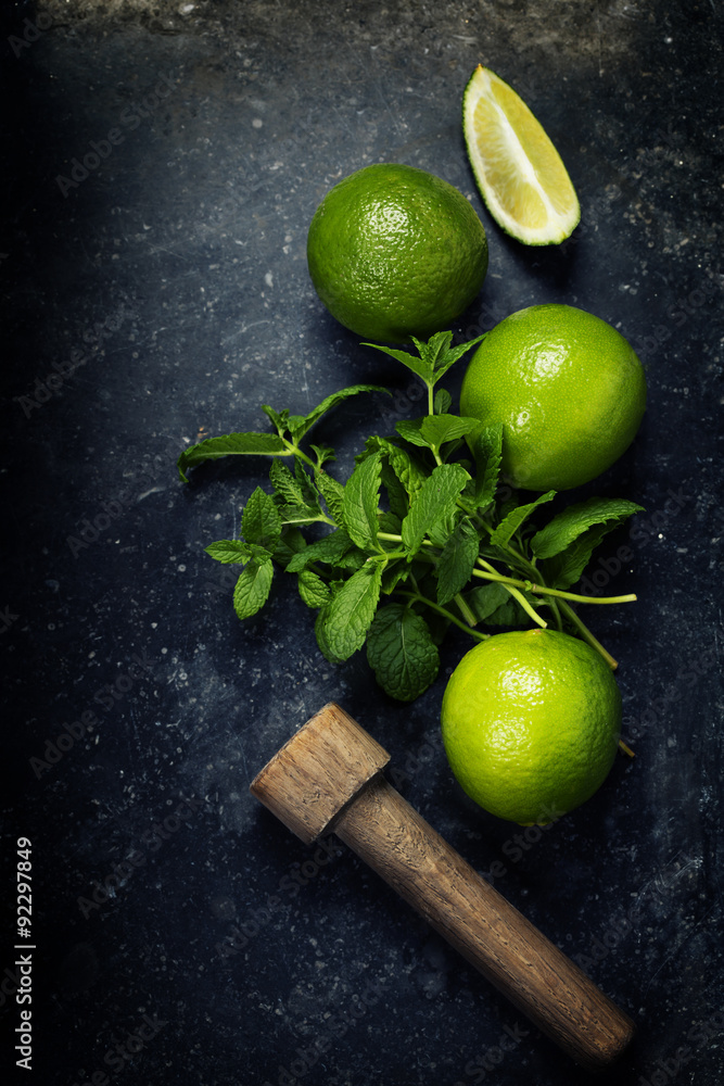 Fresh mojito drink